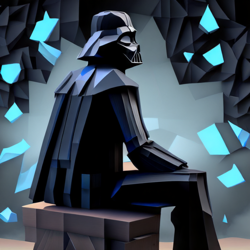 Low-Poly Darth Vader